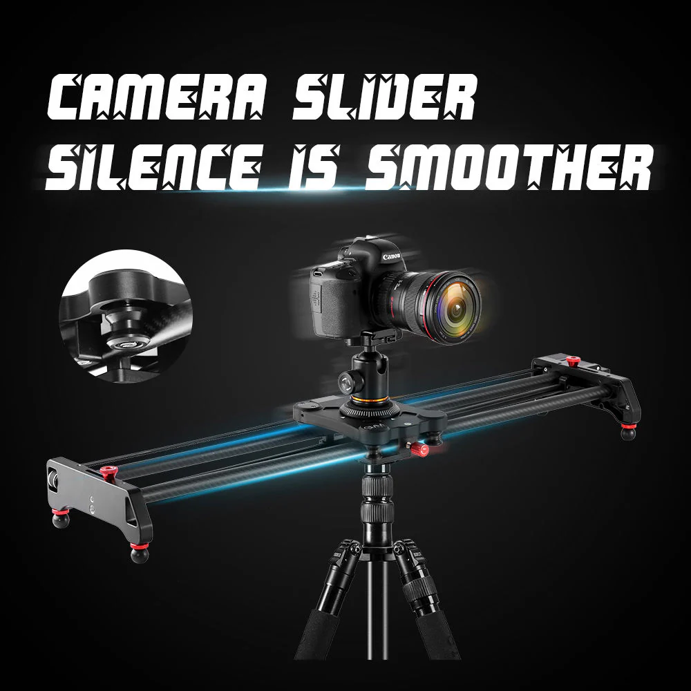 GVM Professional Video Carbon Fiber Motorized Camera Slider (32") - Image 12