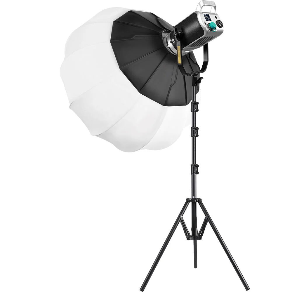 GVM SD300S Daylight LED Video Light Kit with Lantern Softbox - Image 3