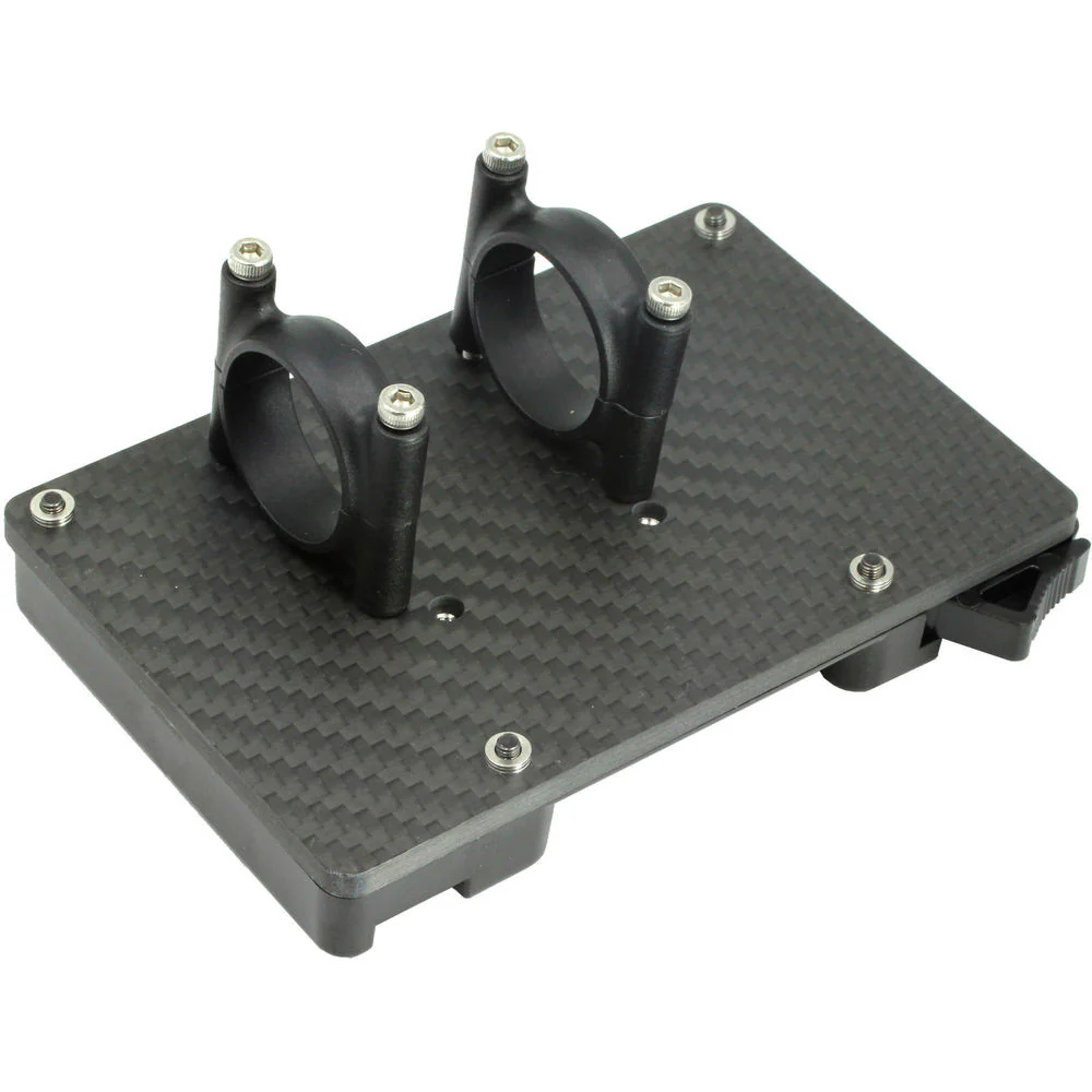 GyroVu Anton Bauer Battery Carbon Fiber Mount with D-Tap Female Connector for Ronin M/MX, Movi Gimbal - Image 4