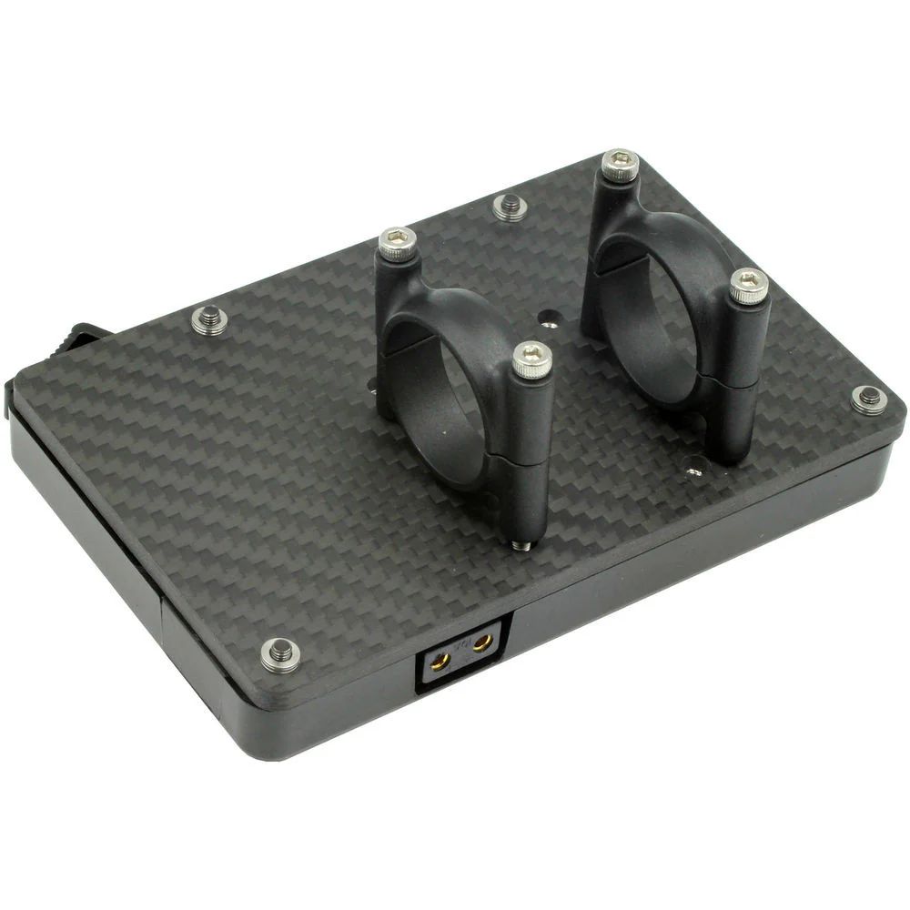 GyroVu Anton Bauer Battery Carbon Fiber Mount with D-Tap Female Connector for Ronin M/MX, Movi Gimbal - Image 5