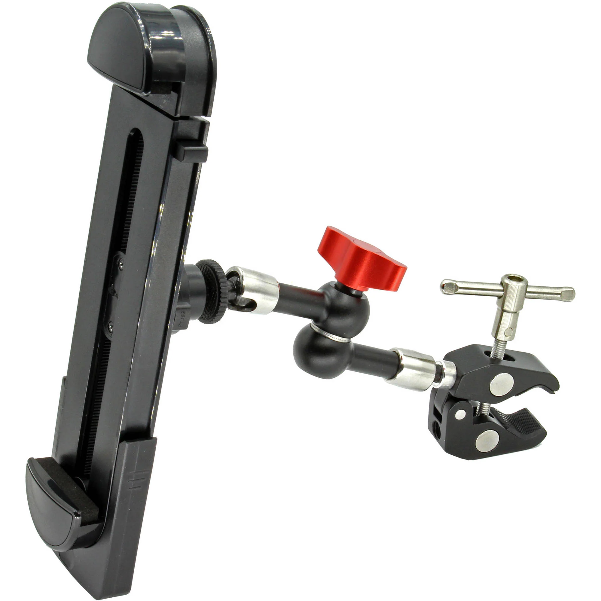 GyroVu Clamp Mount with 7" Articulated Arm for Select Tablet & Smartphone - Image 2