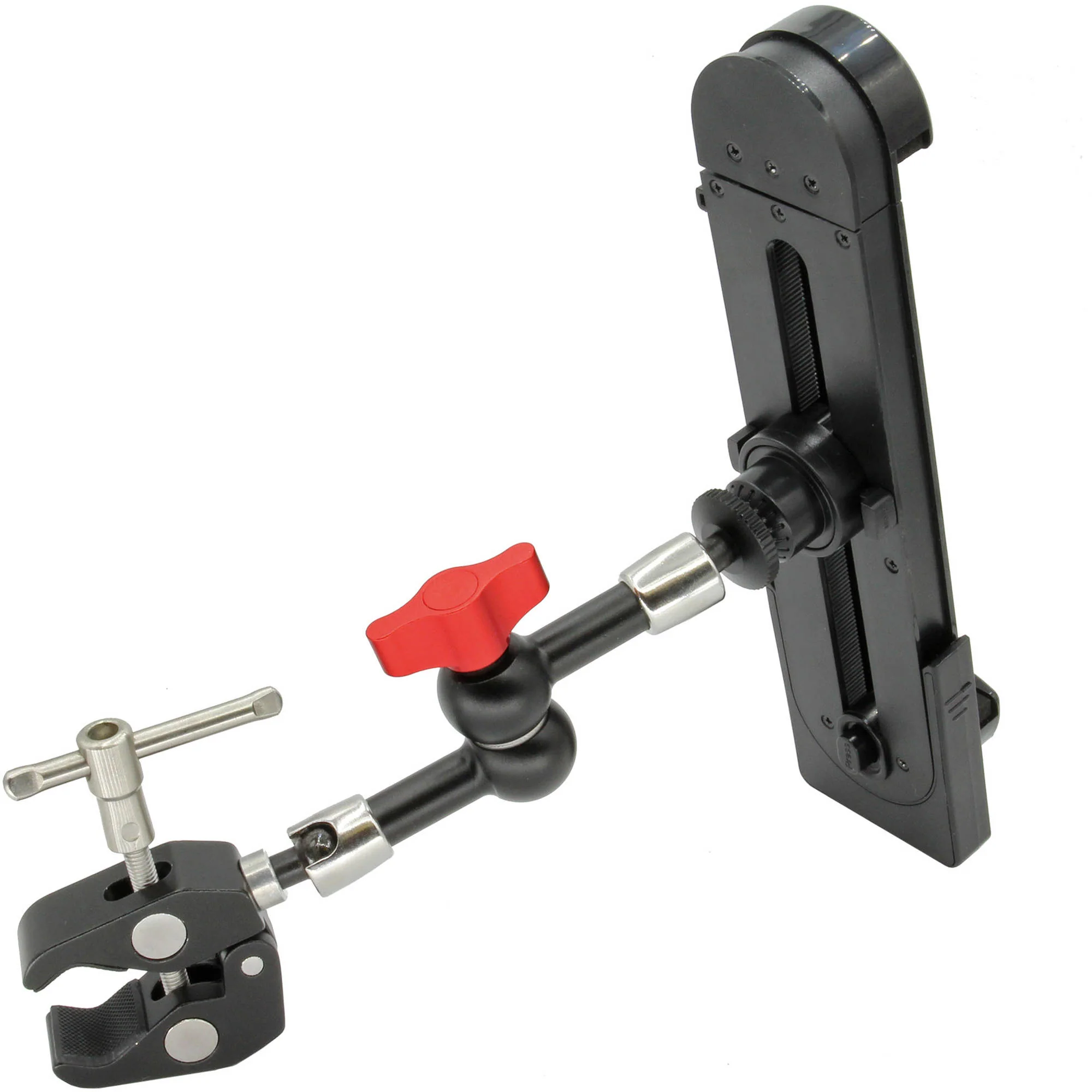 GyroVu Clamp Mount with 7" Articulated Arm for Select Tablet & Smartphone - Image 3