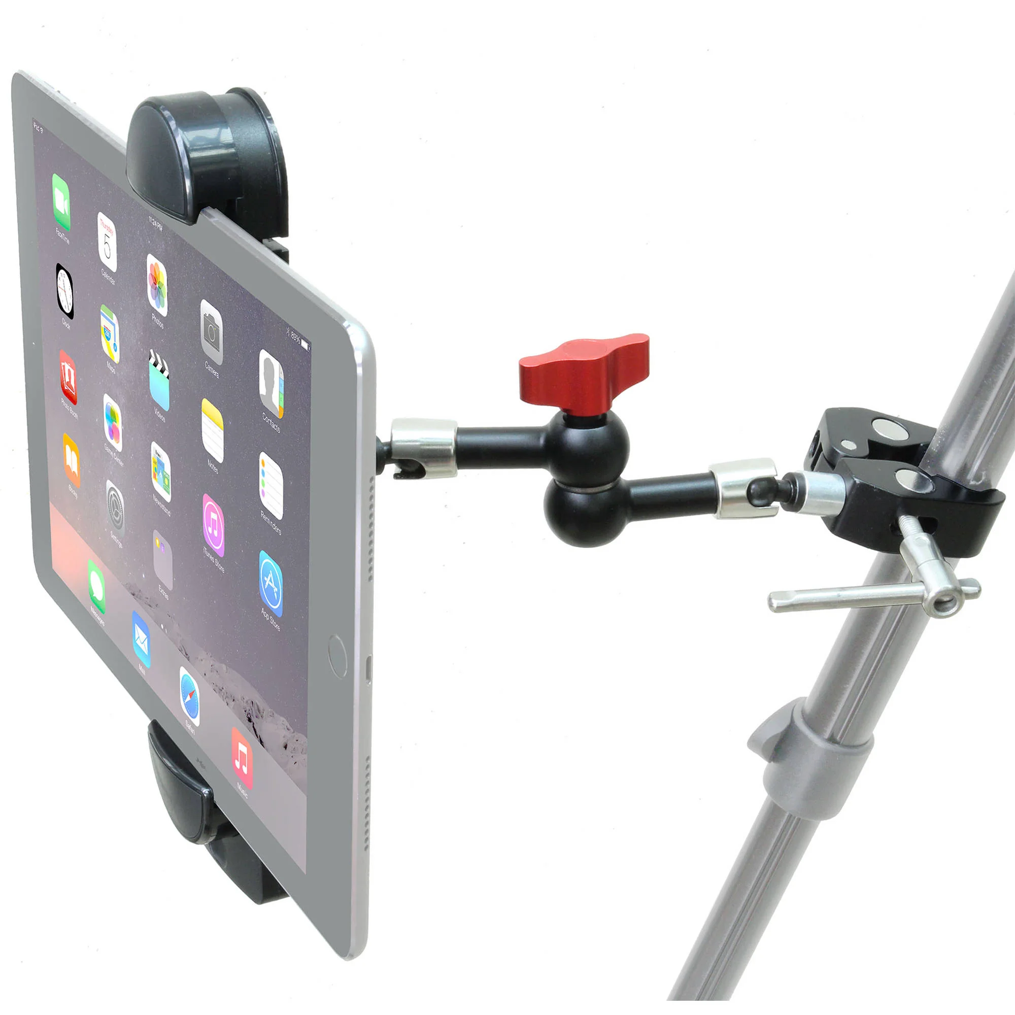 GyroVu Clamp Mount with 7" Articulated Arm for Select Tablet & Smartphone - Image 7