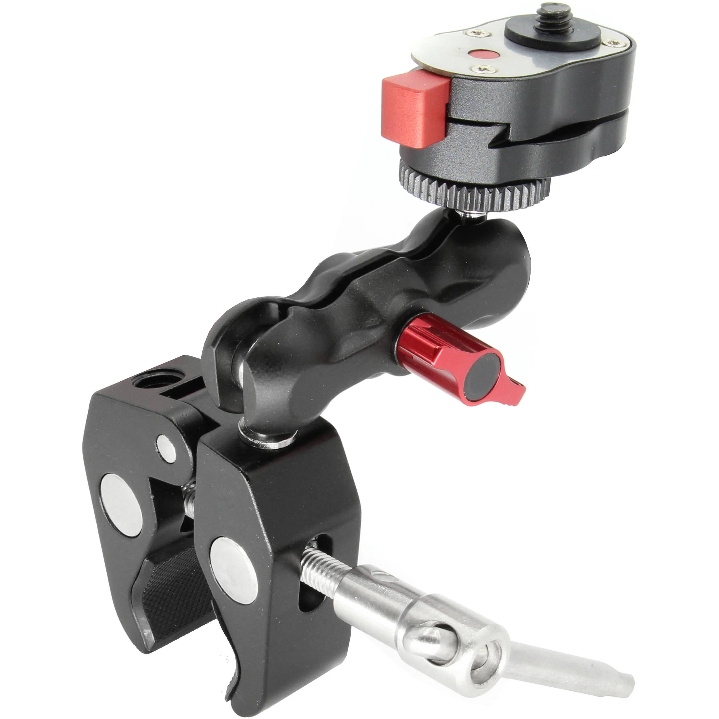 GyroVu Clamp Mount with Mini 360° Swivel 1/4"-20 Mount & Quick Release (4 lb Load) - Image 4