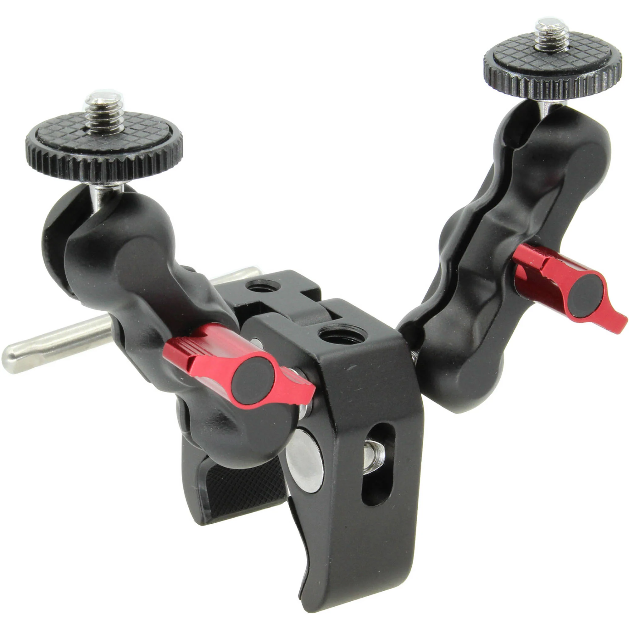 GyroVu Clamp with Dual Mini 360&deg; Ball Head Mounts & 1/4"-20 Screws - Image 2