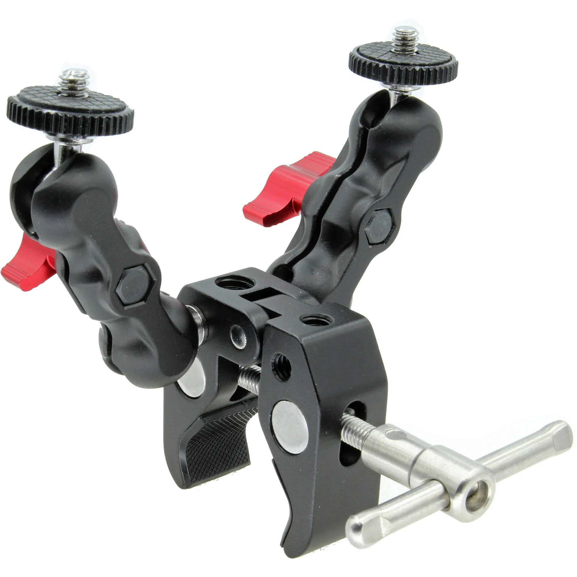 GyroVu Clamp with Dual Mini 360&deg; Ball Head Mounts & 1/4"-20 Screws - Image 3