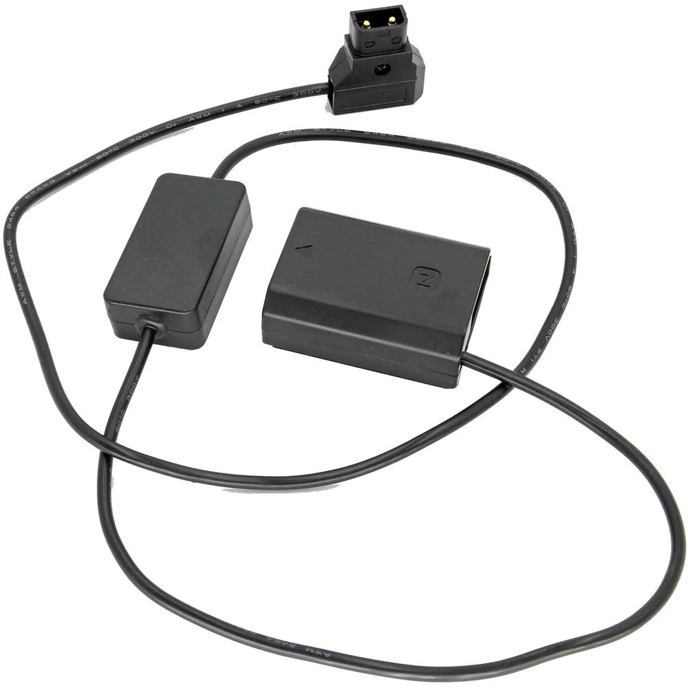 GyroVu D-Tap to Sony a7 III (NP-FZ100) Intelligent Dummy Battery (30")