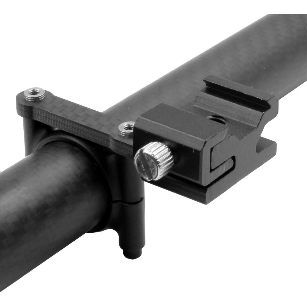 GyroVu Hot Shoe Single Carbon Fiber Mount for Mounting Microphones & Accessories for DJI Ronin Gimbals - Image 2