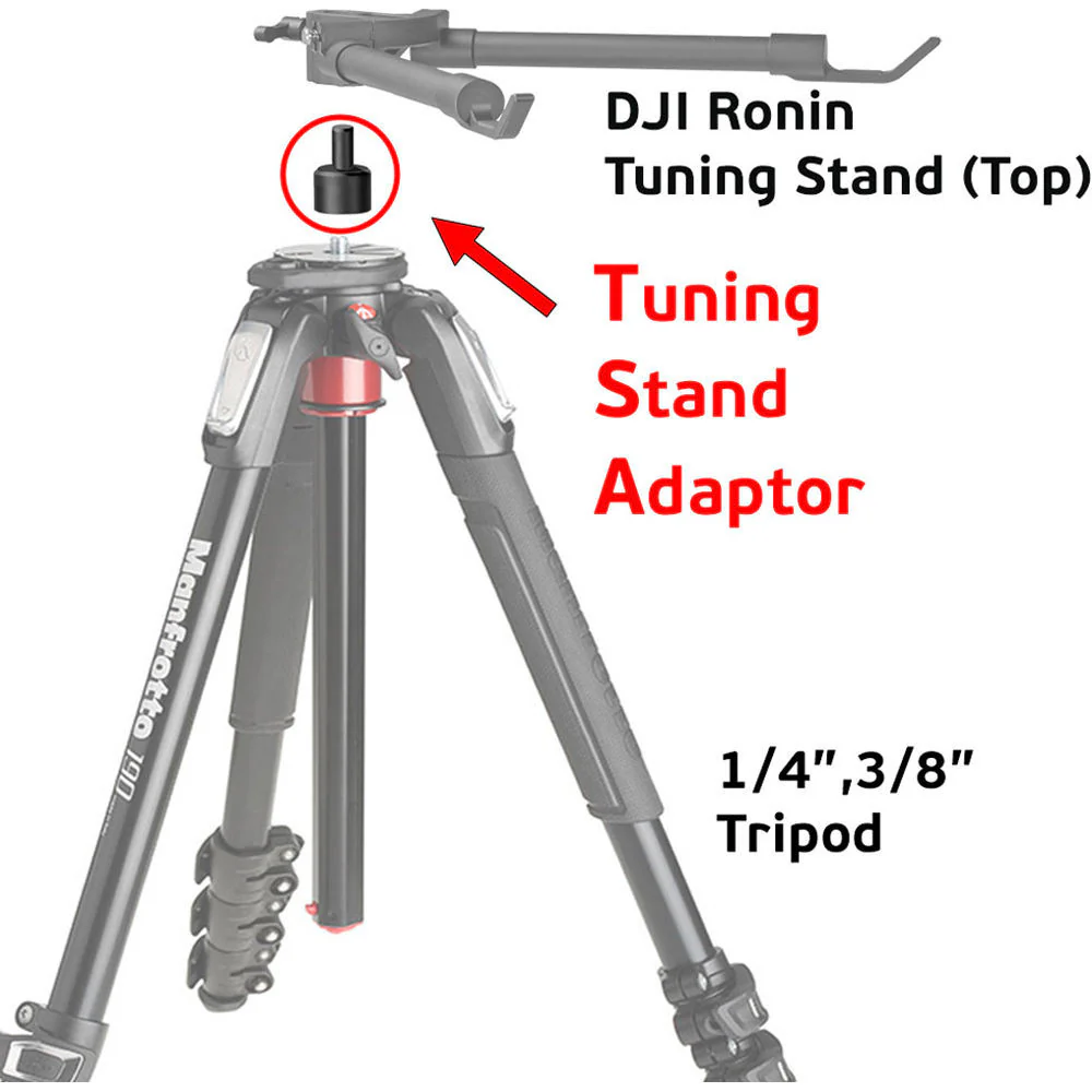 GyroVu Tuning Stand Tripod Adapter for DJI Ronin Stabilizer - Image 3