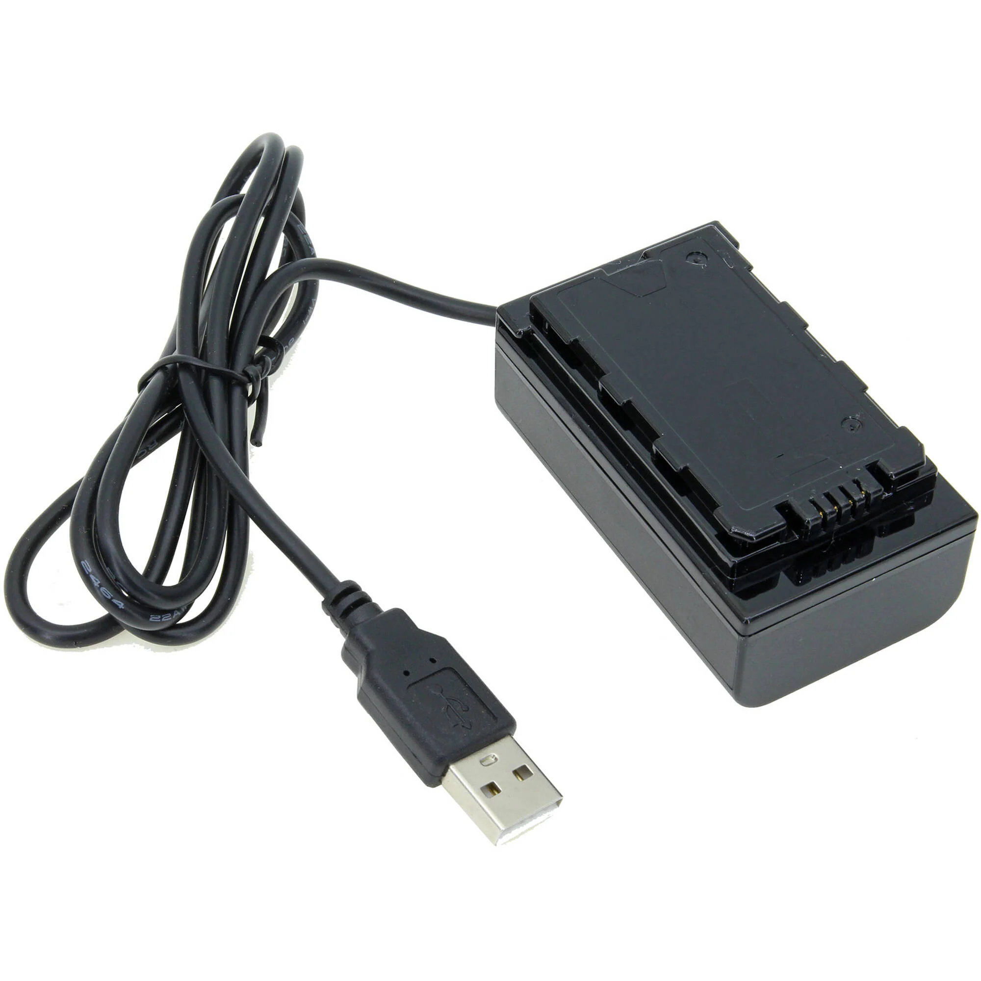 GyroVu USB to Panasonic AG-VBR59 Dummy Battery Adapter Cable with USB Power Supply - Image 3