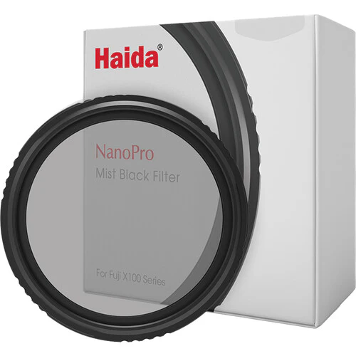Haida NanoPro Mist Black 1/4 Filter for FUJIFILM X100 Series Cameras (Black) - Image 2