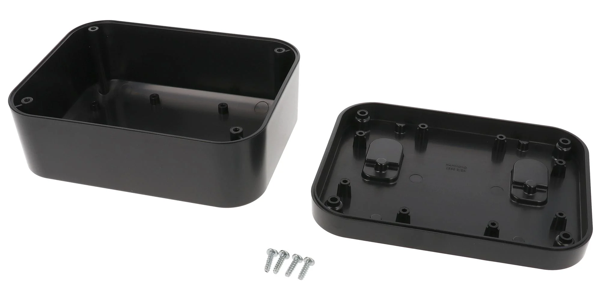 Hammond 1556EABK 1556EABK Plastic Enclosure Wall Mount ABS 70 mm 120 160 IP54 New - Image 2