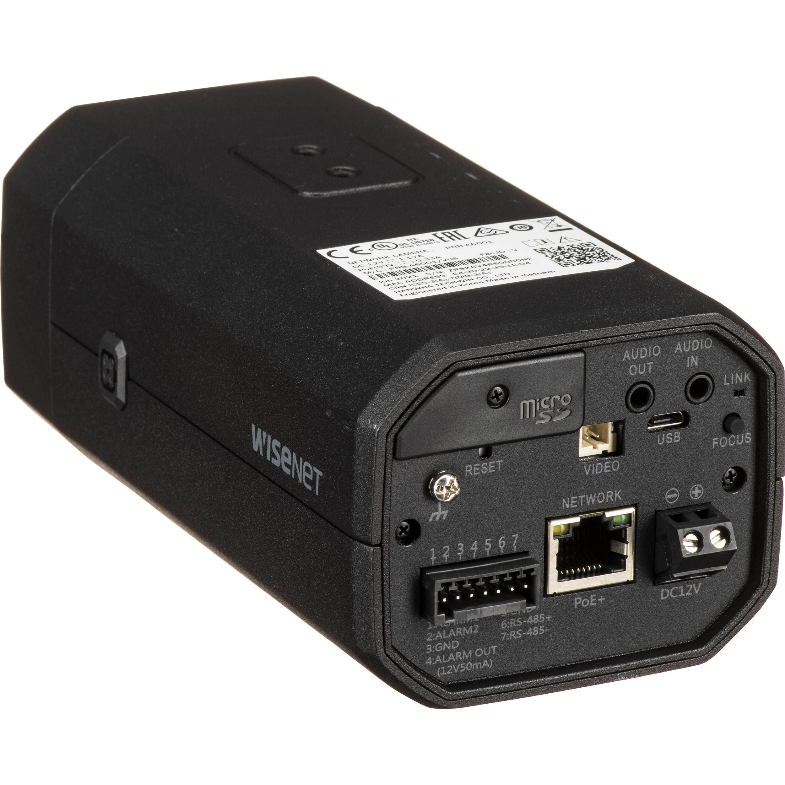 Hanwha Techwin PNB-A6001 2MP Network Box Camera (No Lens) - Image 3