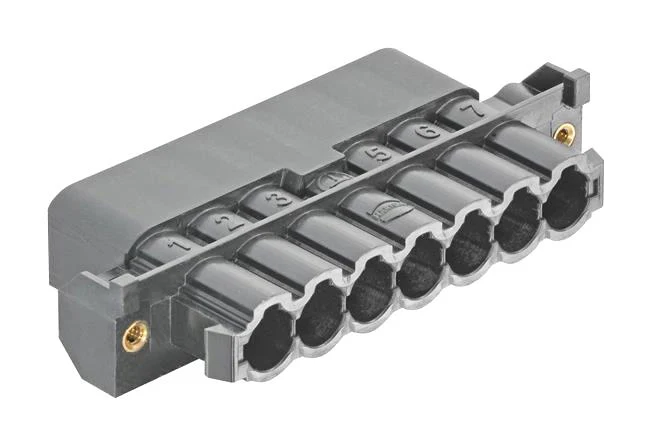 HARTING 09930060330 Heavy Duty Connector, 6+PE, Han ORV3 Series, Insert, 6 Contacts, Plug, Crimp Pin