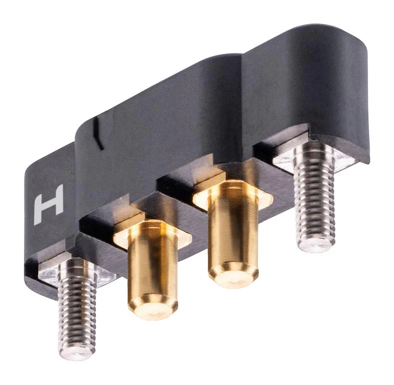 HARWIN KA1-MV20205M1 Rectangular Power Connector, 2 Contacts, Kona KA1 Series, PCB Mount, Through Hole Straight - Image 3