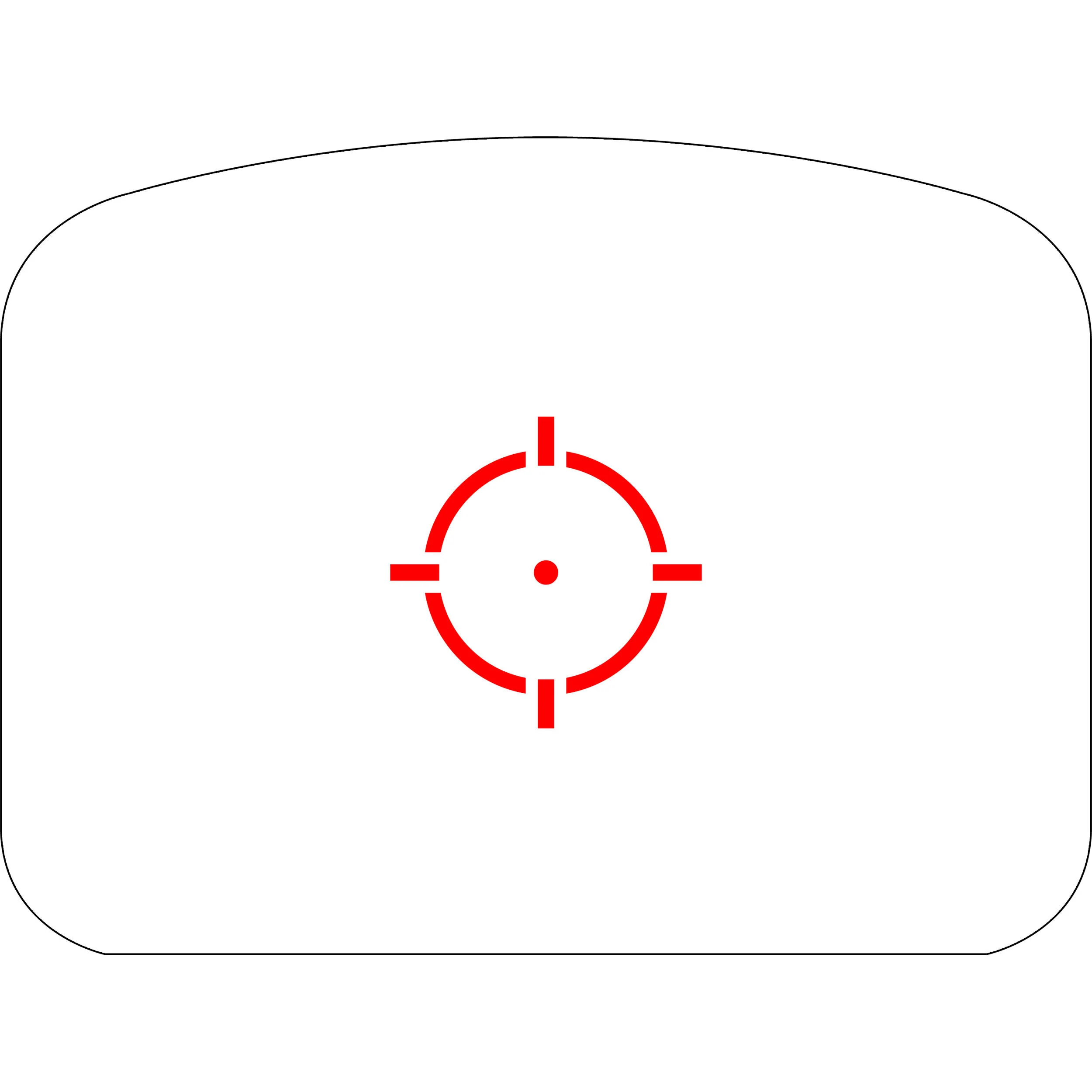 Hawke Sport Optics 1x21 Endurance Reflex Sight (Red Reticle) - Image 3