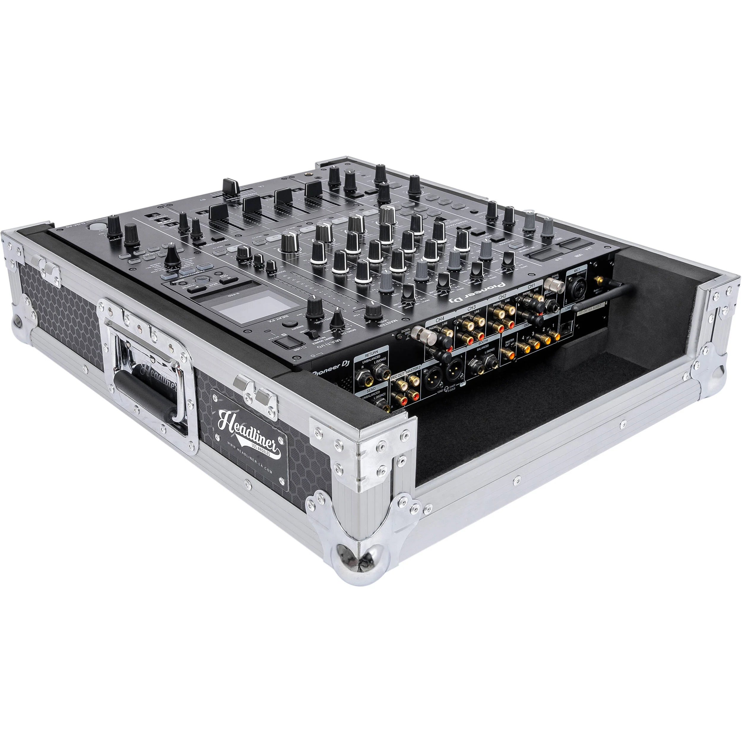 Headliner Flight Case for Pioneer DJ DJM-A9 (Silver/Black) - Image 4