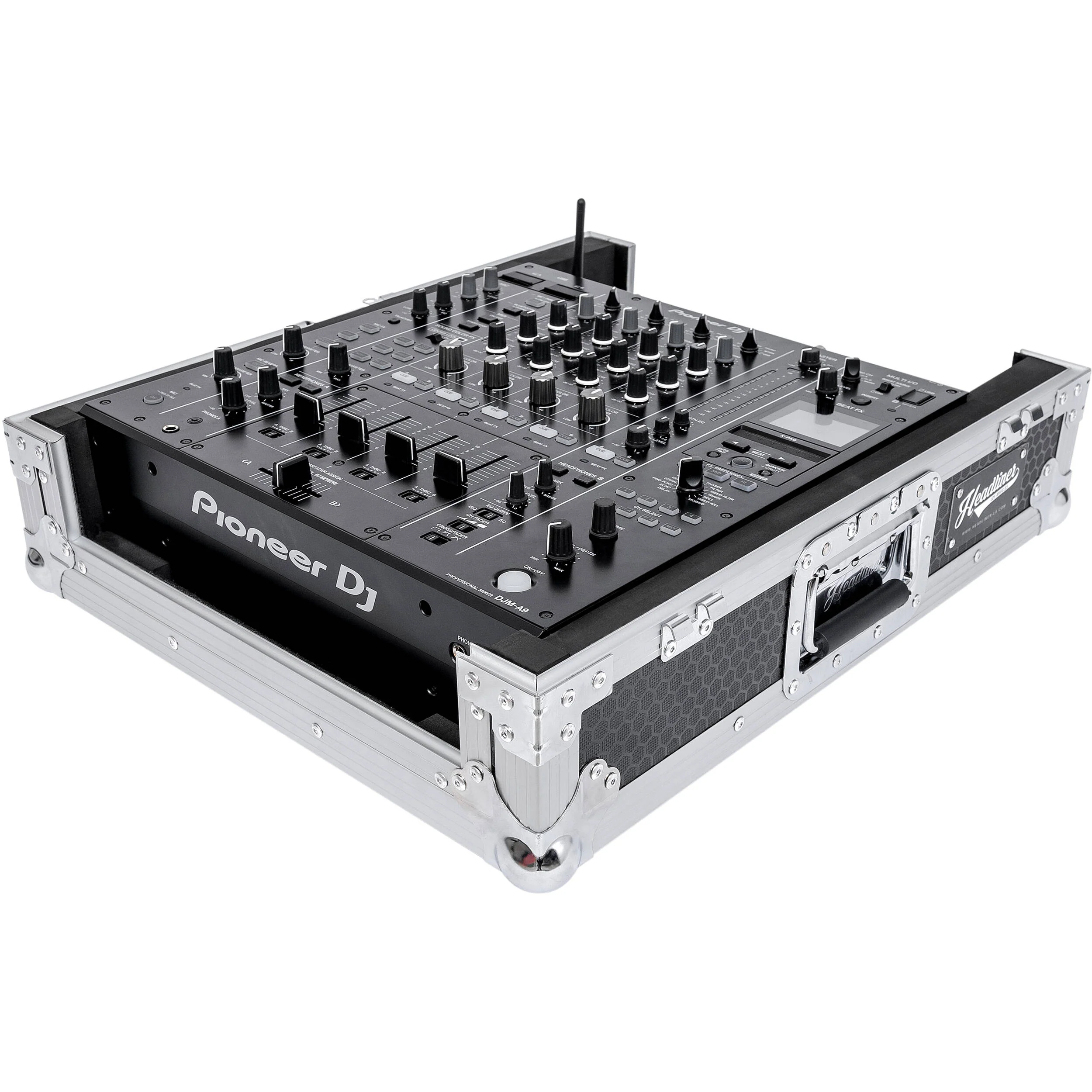 Headliner Flight Case for Pioneer DJ DJM-A9 (Silver/Black) - Image 7