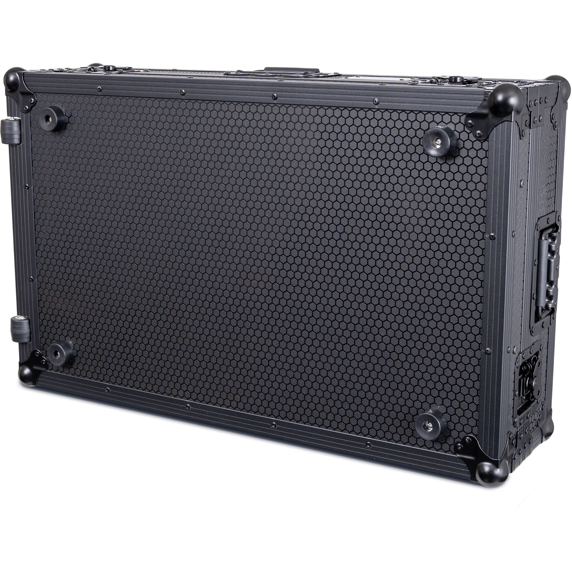 Headliner Flight Case with Laptop Platform and Wheels for Pioneer DJ DDJ-REV7 (Pitch Black) - Image 3