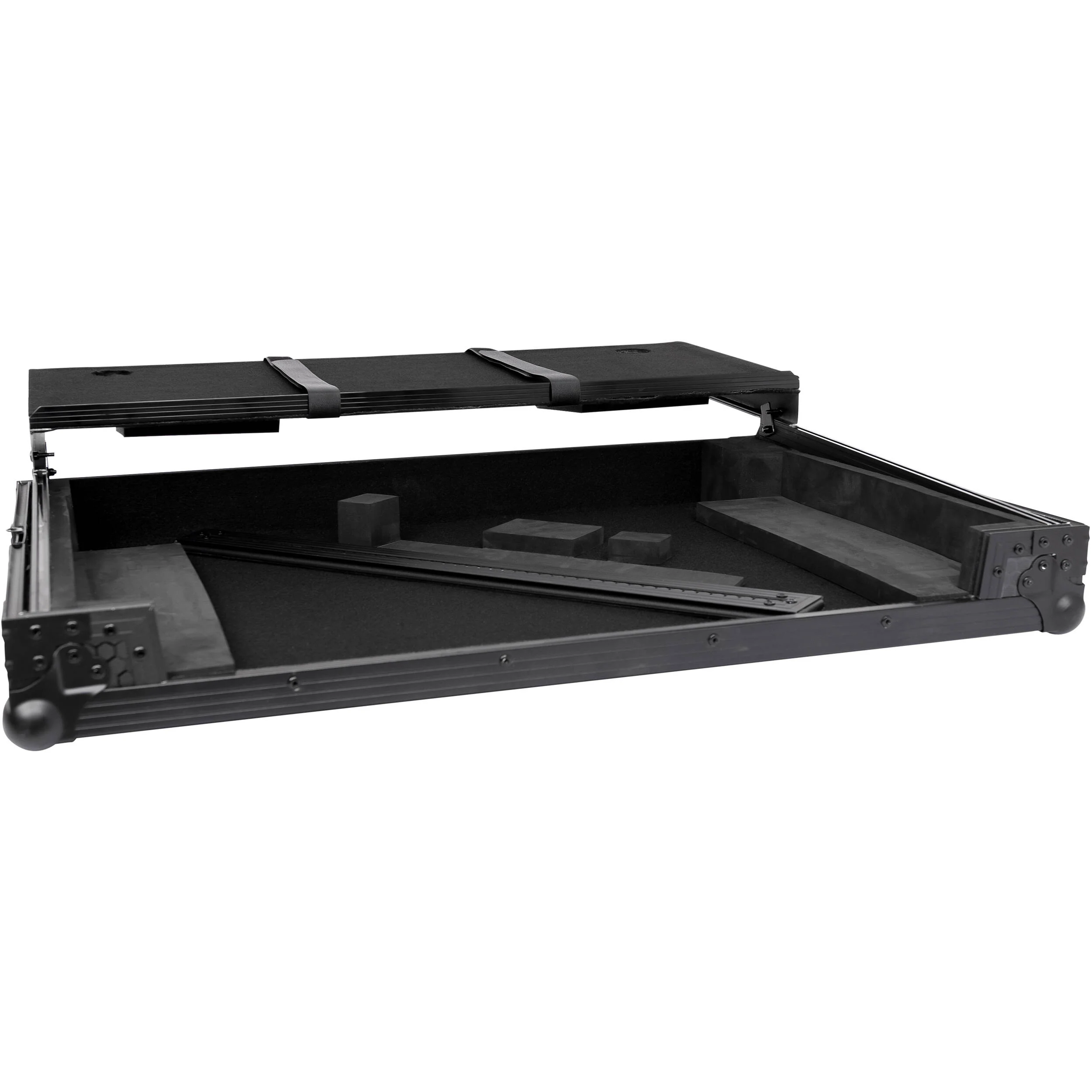 Headliner Flight Case with Laptop Platform for Pioneer DDJ-FLX10 and DDJ-1000SRT (All Black) - Image 3
