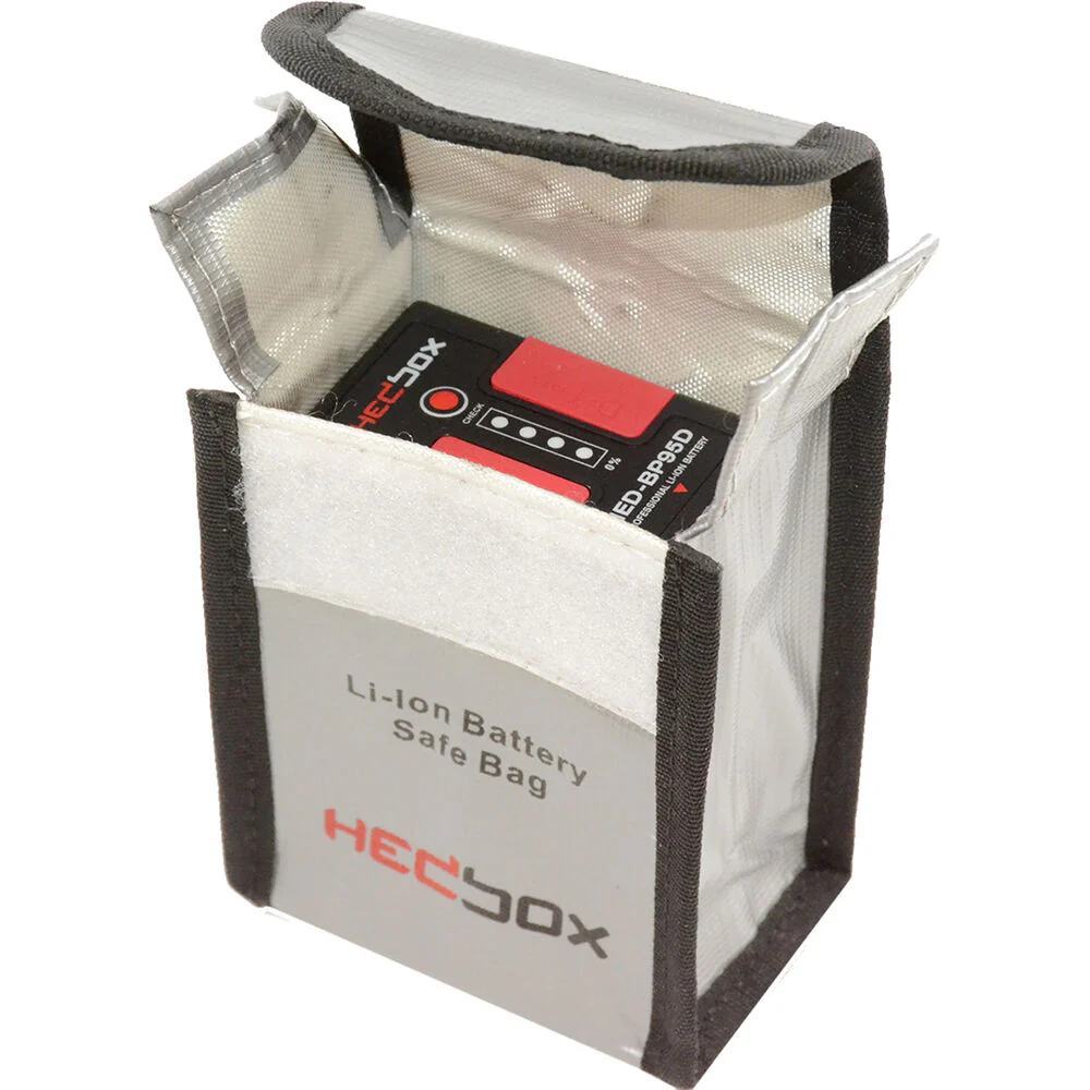 Hedbox FIREBAG-M Li-Ion Battery Safe Bag (Medium) - Image 5