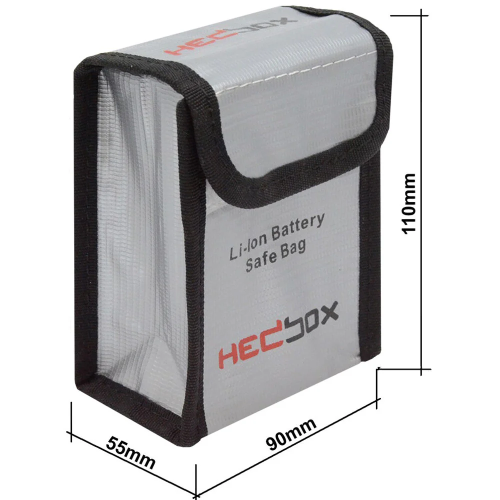 Hedbox FIREBAG-M Li-Ion Battery Safe Bag (Medium) - Image 6