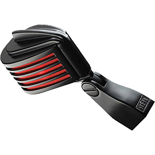 Heil Sound The Fin Vocal Microphone with LED Lights (Matte Black Body, Red LEDs) - Image 3