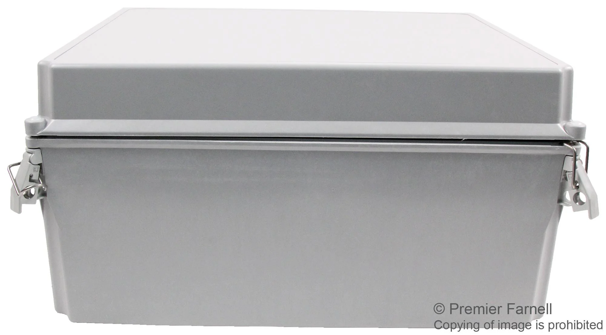 HOFFMAN ENCLOSURES A16148CHQRFG ENCLOSURE, JUNCTION BOX, FIBERGLASS GRAY