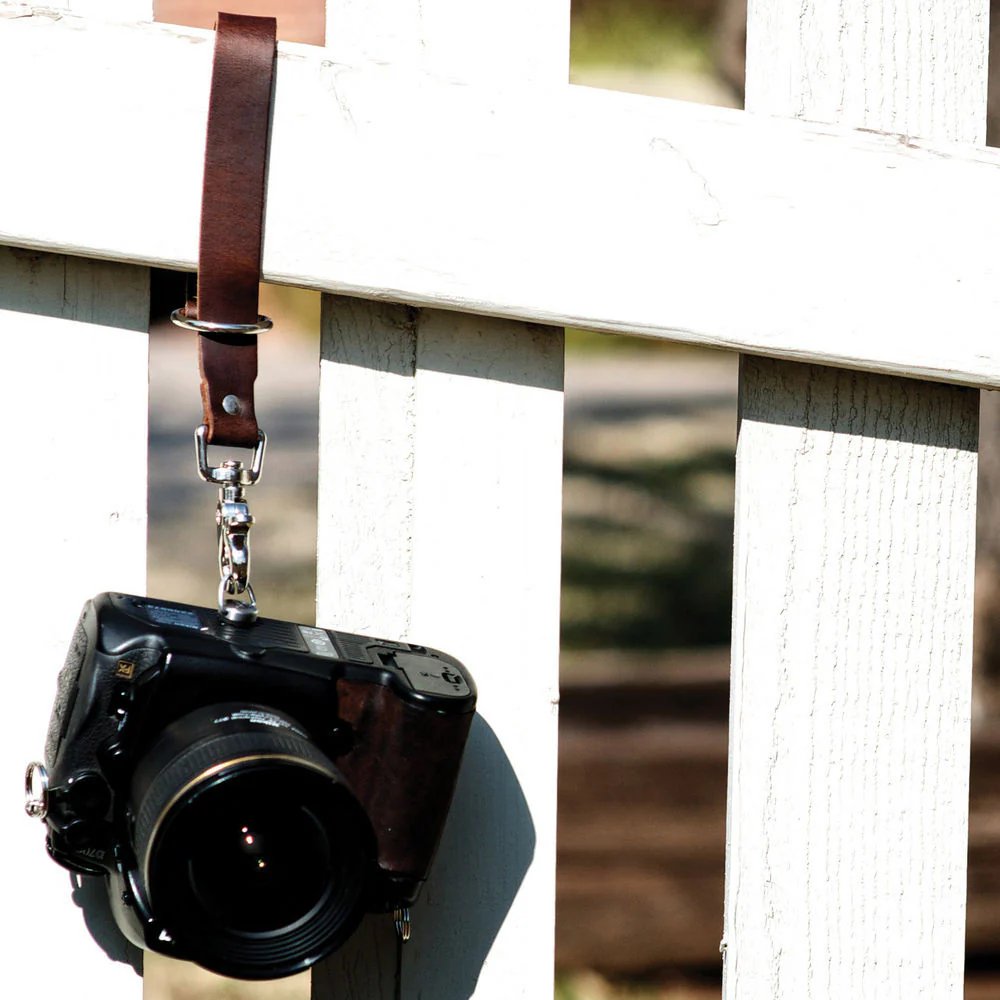 HoldFast Gear Camera Leash (Water Buffalo, Burgundy) - Image 6
