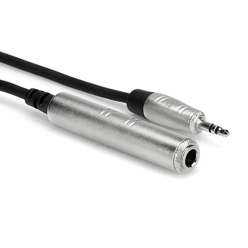 Hosa Technology REAN 1/4" TRS Female to 3.5mm TRS Male Pro Headphone Adapter Cable (10')