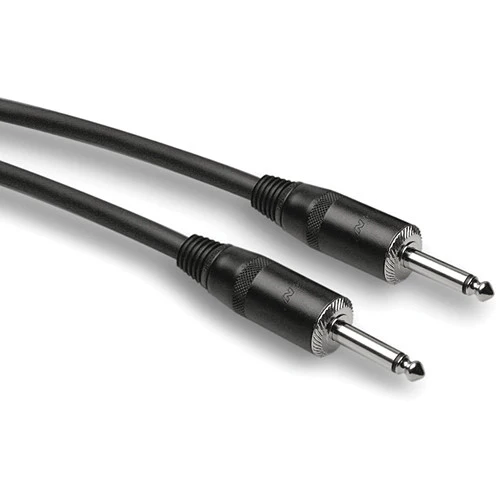 Hosa Technology SKJ-400 Series 1/4" TS Male to 1/4" TS Male Speaker Cable (14 Gauge) - 25'