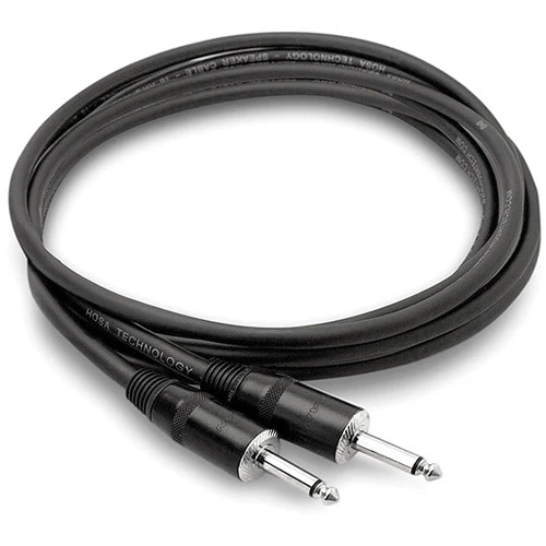 Hosa Technology SKJ-400 Series 1/4" TS Male to 1/4" TS Male Speaker Cable (14 Gauge) - 25' - Image 2