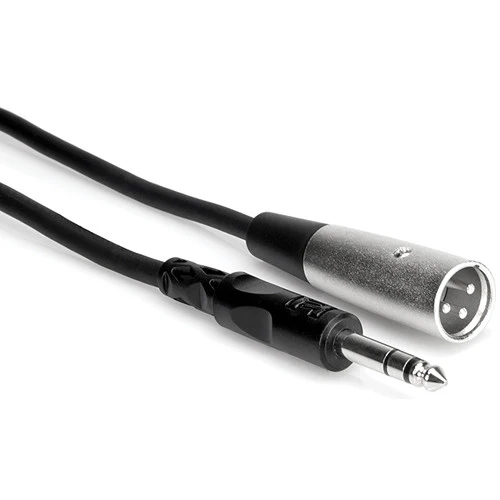 Hosa Technology Stereo 1/4" Male to XLR Male Cable - 2