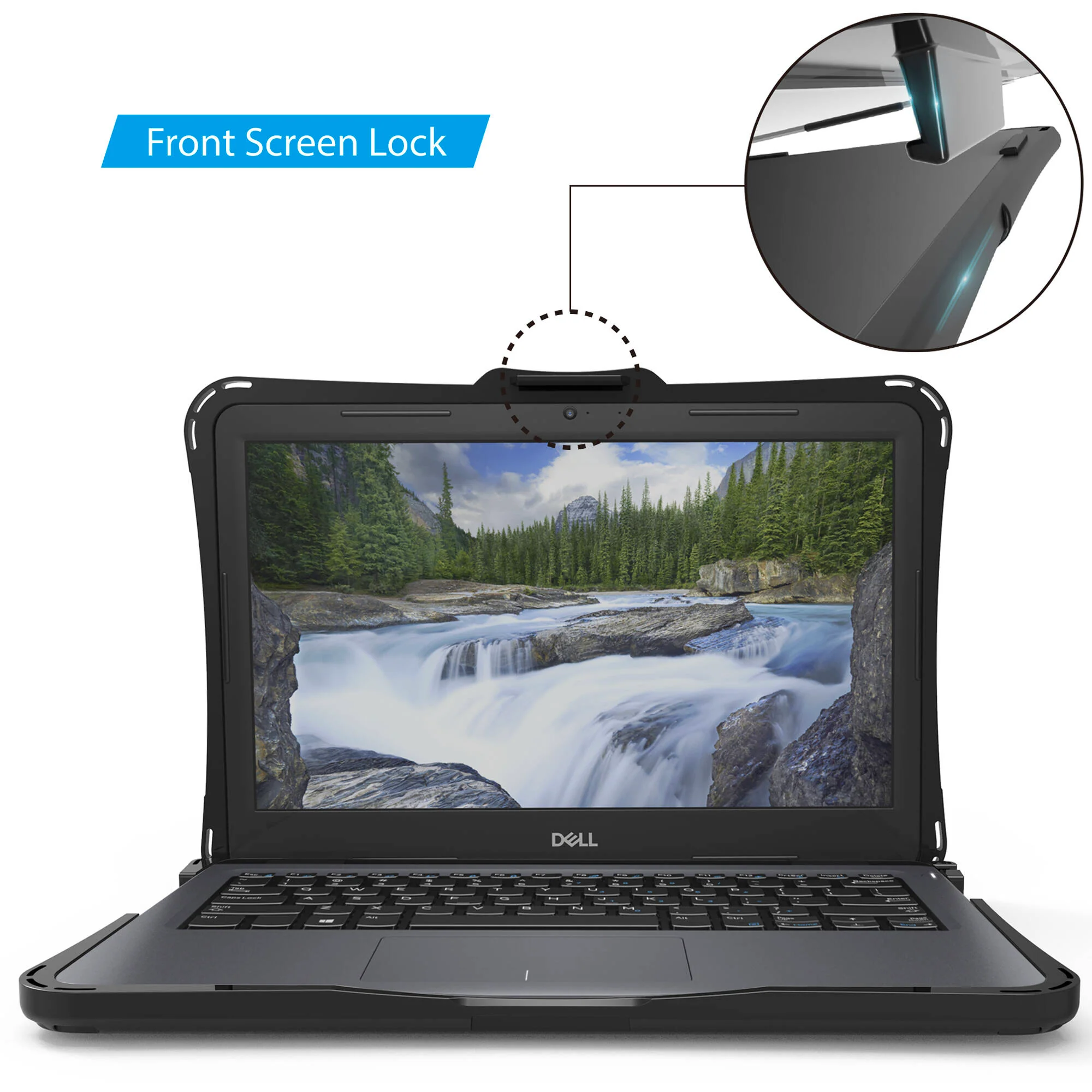 iBenzer Hexpact Case for Dell 11" Chromebook 3110/3100 (Black) - Image 6