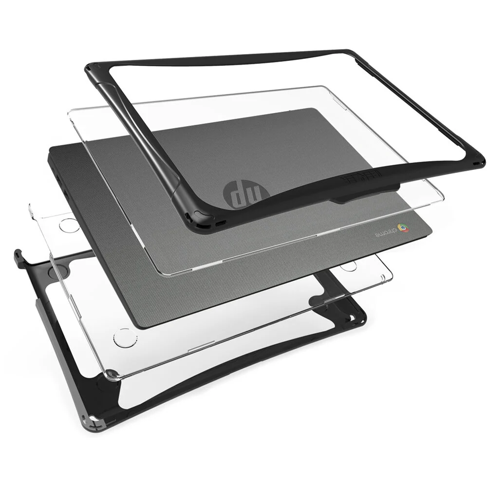 iBenzer Hexpact Case for HP 11" Chromebook G8 and G9 (Black) - Image 4