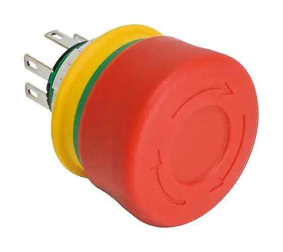 IDEC XA1E-BV3SG02TRH E-STOP SWITCH, DPST-NC, 3A, 125VAC