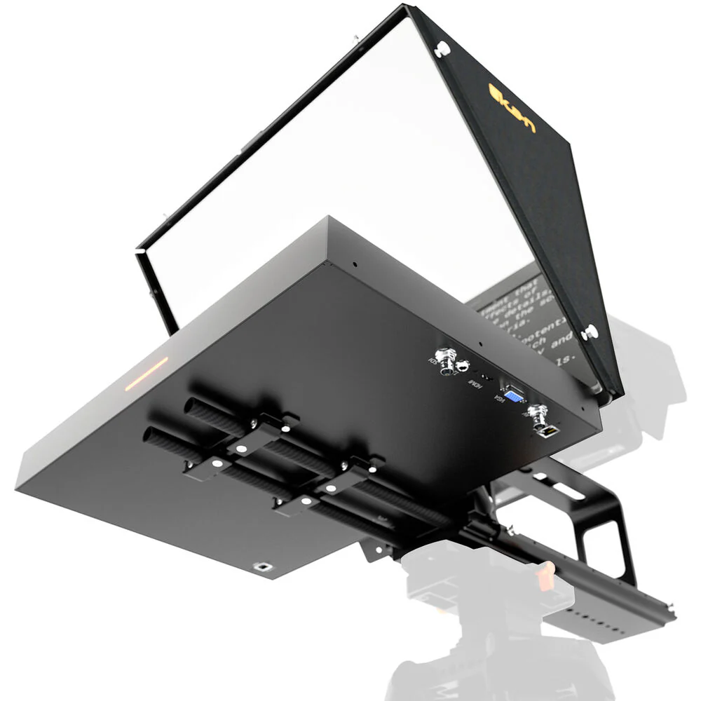 ikan Aura 19" NDI Teleprompter with PoE++, Tally & Travel Kit - Image 4