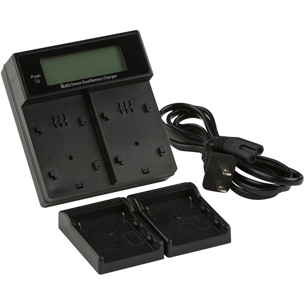 ikan Dual Charger for Canon 900 Style Batteries - Image 3