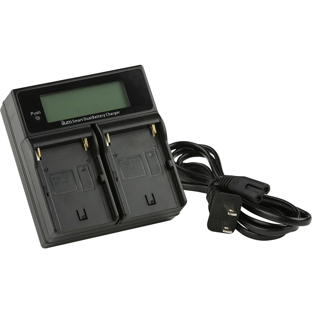 ikan Dual Charger for Sony BP-U Style Batteries - Image 2