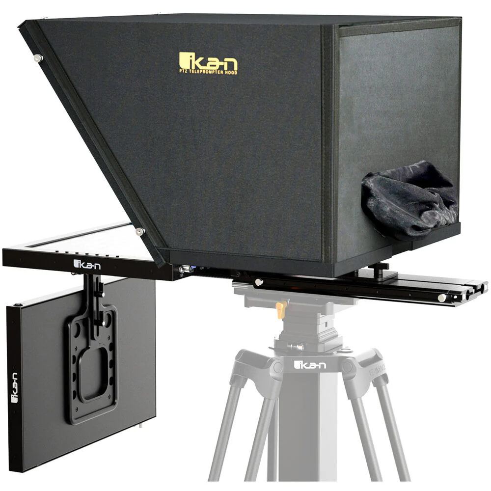 ikan Professional 15" High-Bright PTZ Teleprompter with Talent Monitor - Image 3