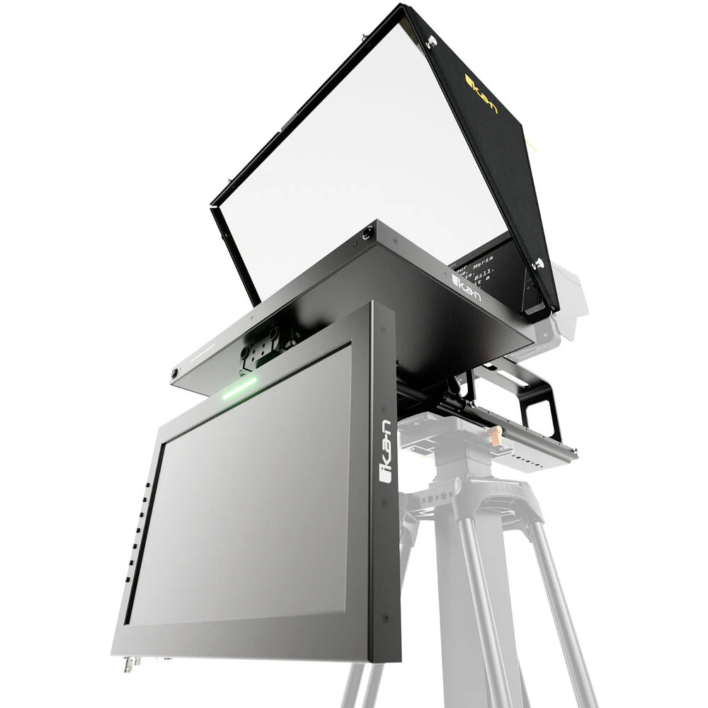 ikan Professional 15" SDI Teleprompter with Widescreen Tally Monitor & Talent Monitor - Image 7