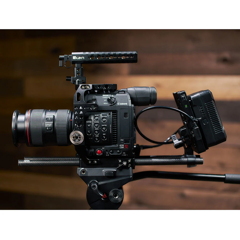 ikan Stratus V-Mount Battery Plate With 15mm Rod Mount For Canon C200,C300 Camera - Image 11