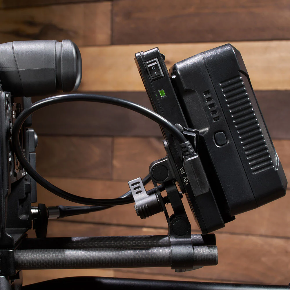ikan Stratus V-Mount Battery Plate With 15mm Rod Mount For Canon C200,C300 Camera - Image 16