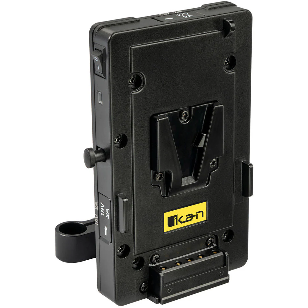 ikan Stratus V-Mount Battery Plate With 15mm Rod Mount For Canon C200,C300 Camera - Image 4
