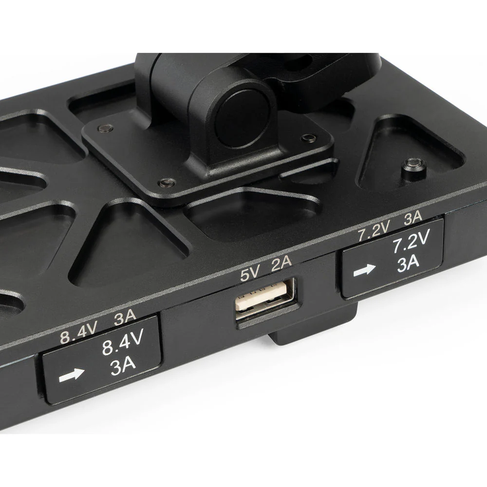 ikan Stratus V-Mount Battery Plate With 15mm Rod Mount For Canon C200,C300 Camera - Image 6