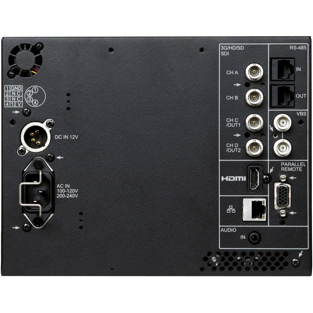Ikegami 9" HDTV/SDTV Multi-Format LCD Monitor - Image 3