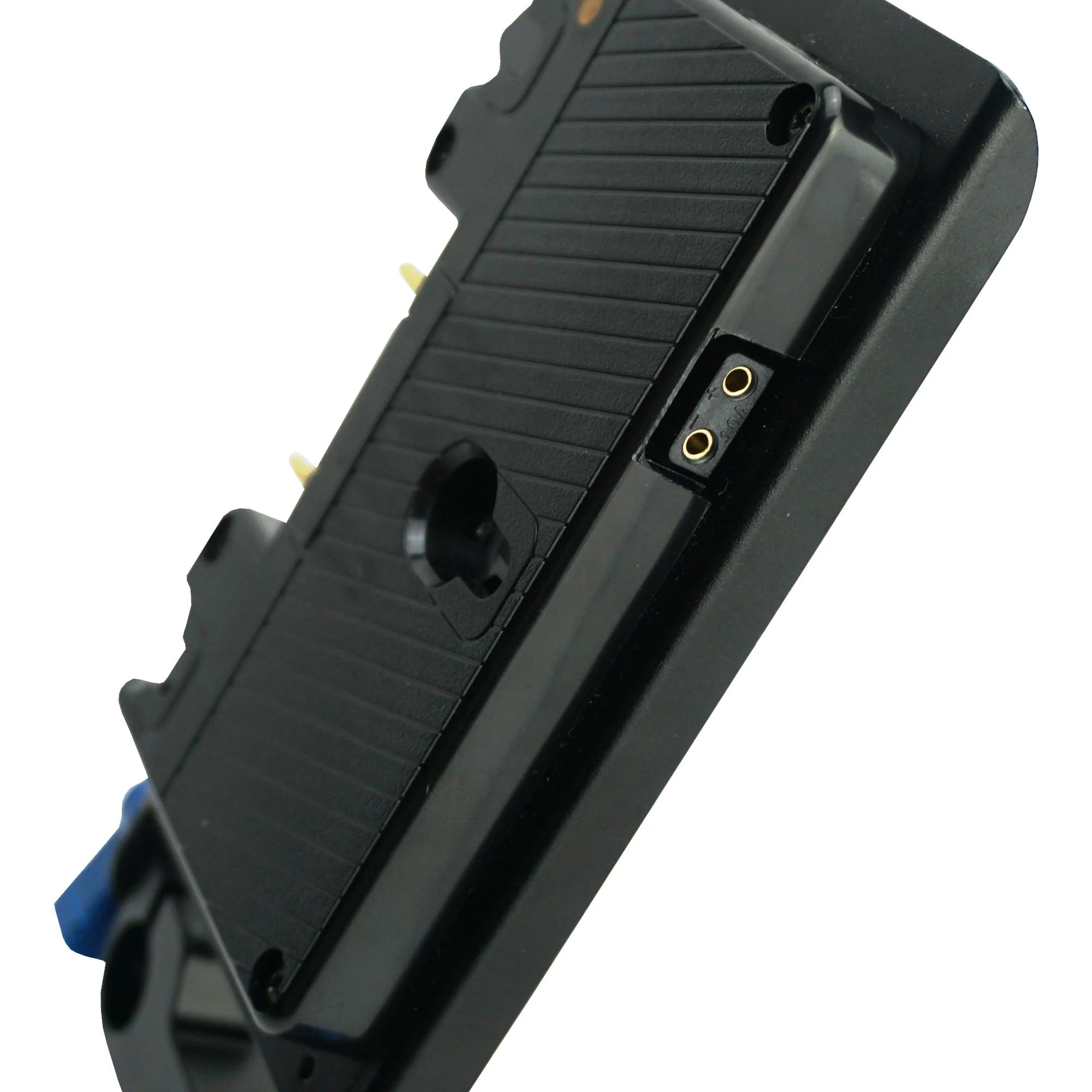 IndiPRO Tools Gold Mount Battery Adapter Plate with D-Tap Output and 15mm Rod System - Image 4