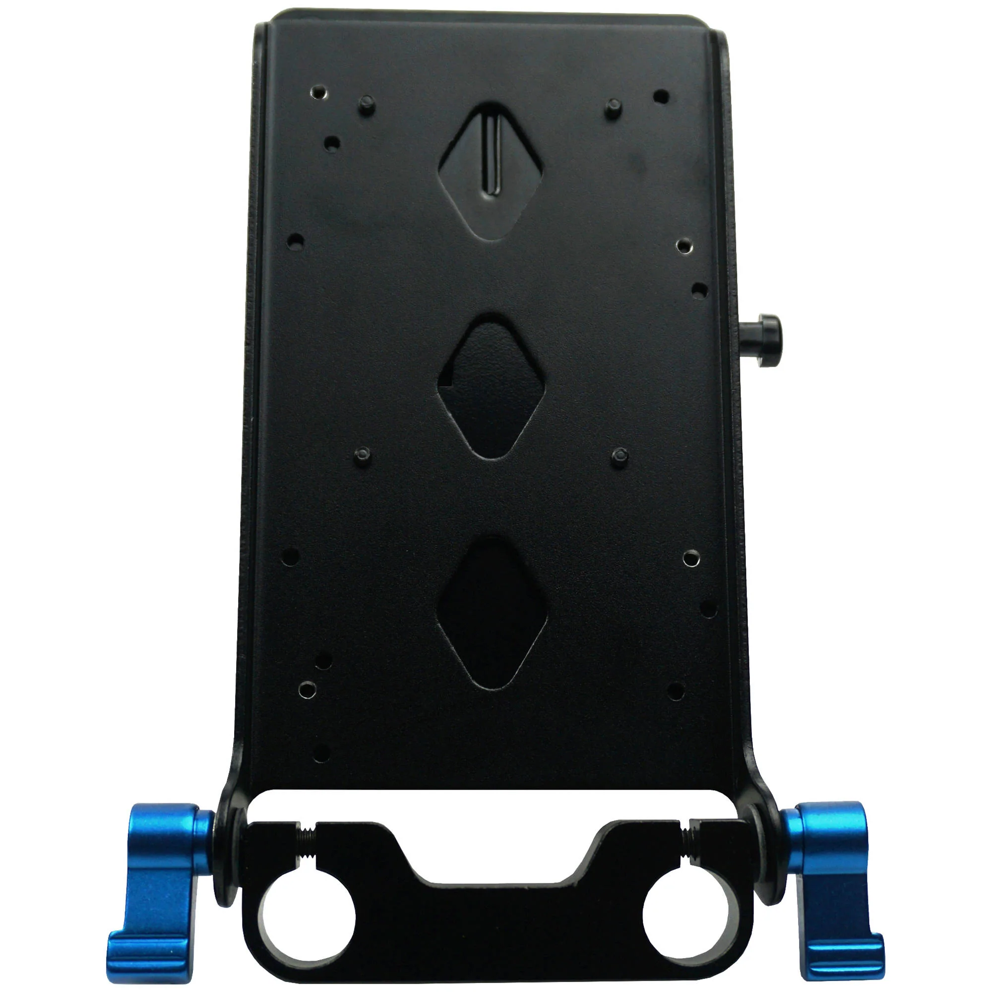 IndiPRO Tools V-Mount Battery Adapter Plate with D-Tap Output and 15mm Rod System - Image 4