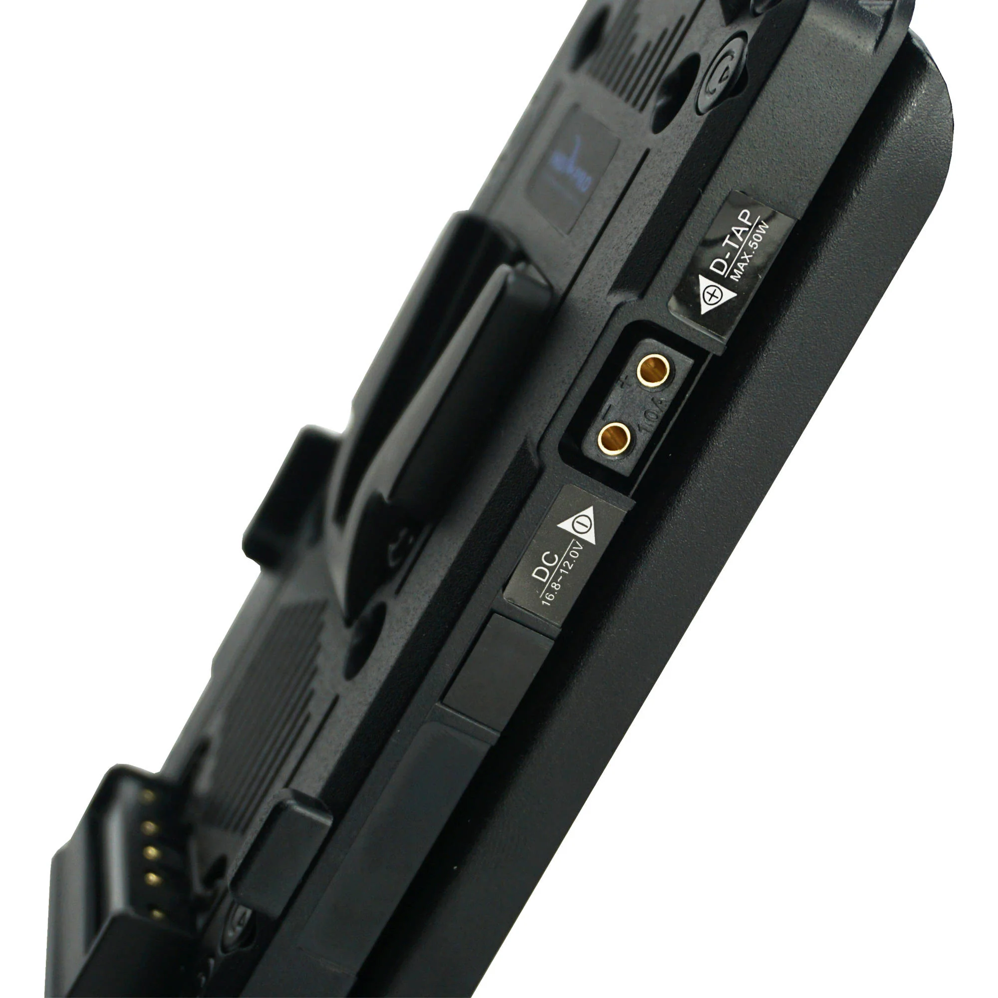 IndiPRO Tools V-Mount Battery Adapter Plate with D-Tap Output and 15mm Rod System - Image 5