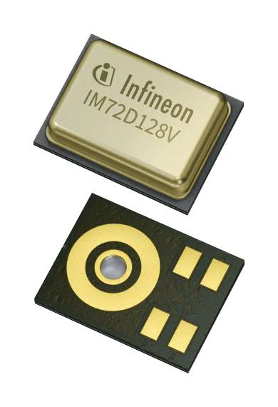INFINEON IM72D128VV01XTMA1 Audio Control, MEMS Microphone, 1.62V to 3.6V, VUI, LLGA, 5 Pins, -40 &deg;C - Image 2